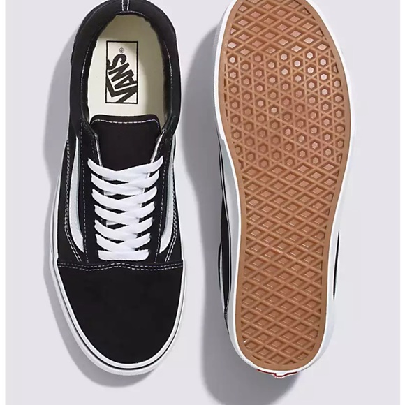 Vans Old Skool Shoe Black/White - Picture 3 of 7
